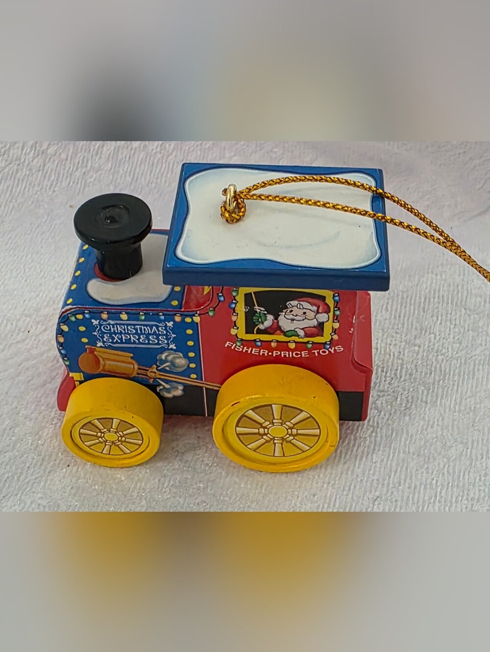 Fisher-Price Kids Christmas Express Toy Train - Red & Yellow
